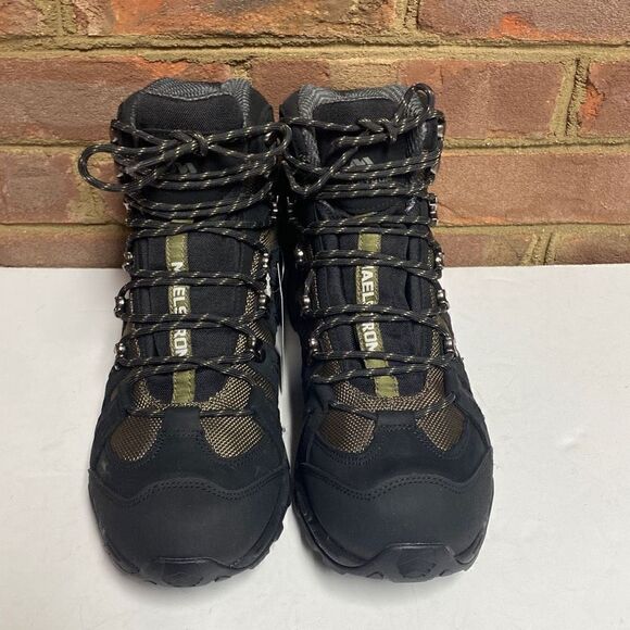 Maelstrom Black/Olive Adventurer Mid Waterproof Hiking Boot Size 8.5 NEW main image 7